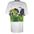 Vintage (H.L.Miller) - Door County Cow Habitat XCV T-Shirt 1990s X-Large Vintage Retro