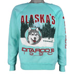 Vintage (Artex) - Alaska Iditarod 18 Sled Dog Race Crew Neck Sweatshirt 1990 Medium vintage retro
