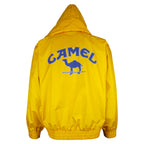Vintage (Camel) - Lightweight Hooded Jacket 1990s Medium vintage retro