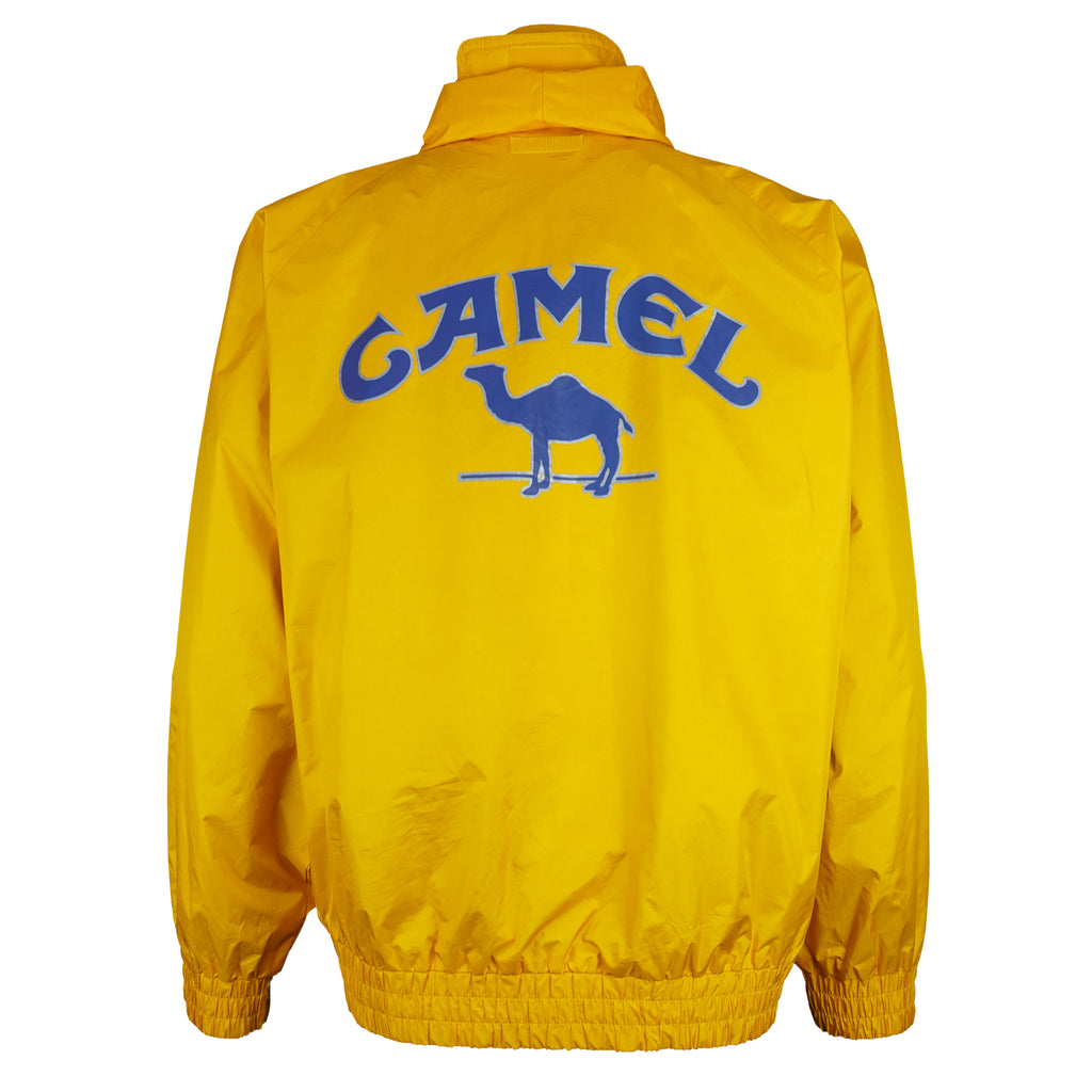 Vintage (Camel) - Lightweight Hooded Jacket 1990s Medium
