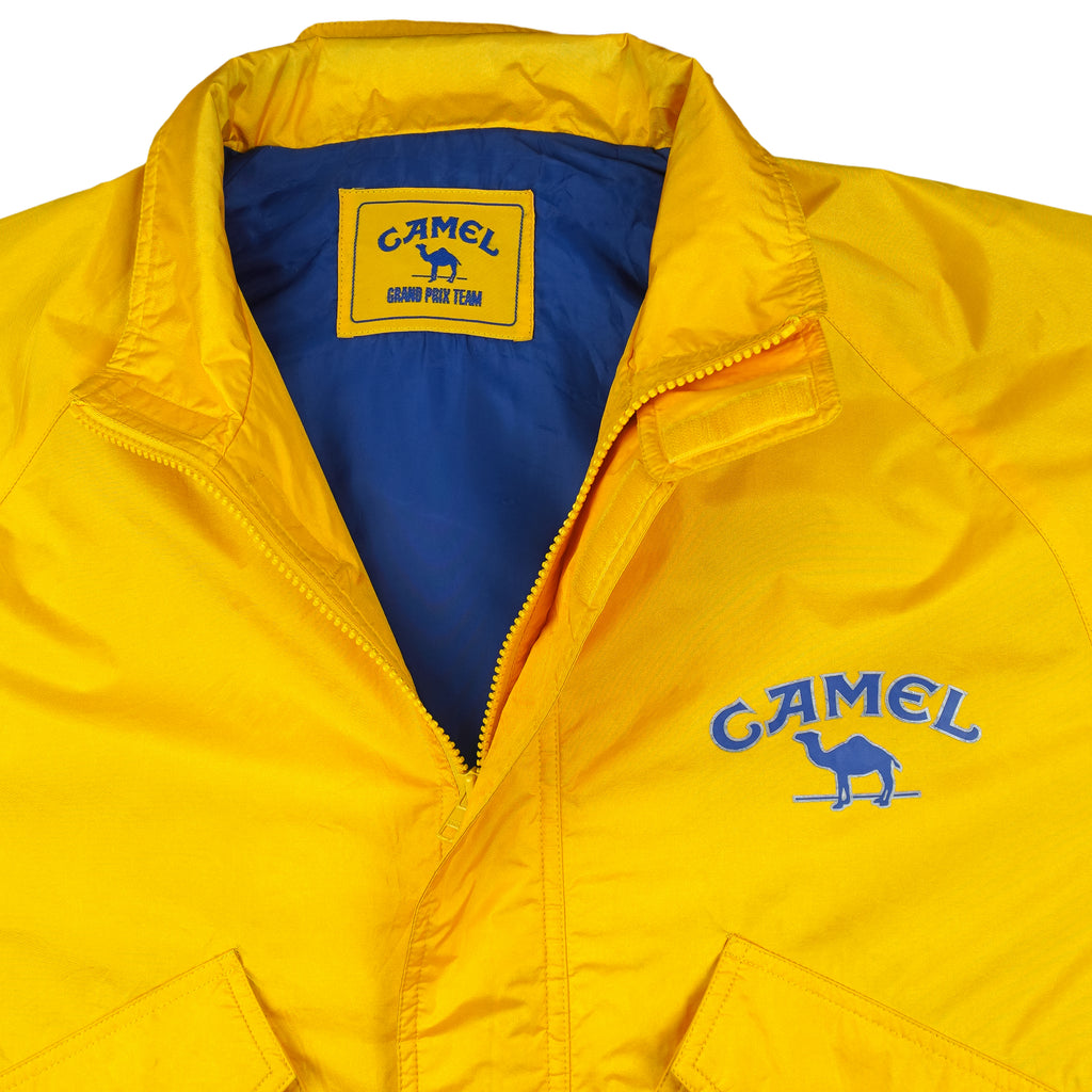 Vintage (Camel) - Lightweight Hooded Jacket 1990s Medium