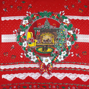 Vintage (Nutcracker Plus Size) - Christmas Wreath Crew Neck Sweatshirt 1990s XX-Large vintage retro