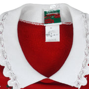 Vintage (Nutcracker Plus Size) - Christmas Wreath Crew Neck Sweatshirt 1990s XX-Large