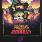 Nike - Charles Barkley VS Godzilla T-Shirt 1992 Medium