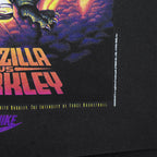 Nike - Charles Barkley VS Godzilla T-Shirt 1990s Medium Vintage retro
