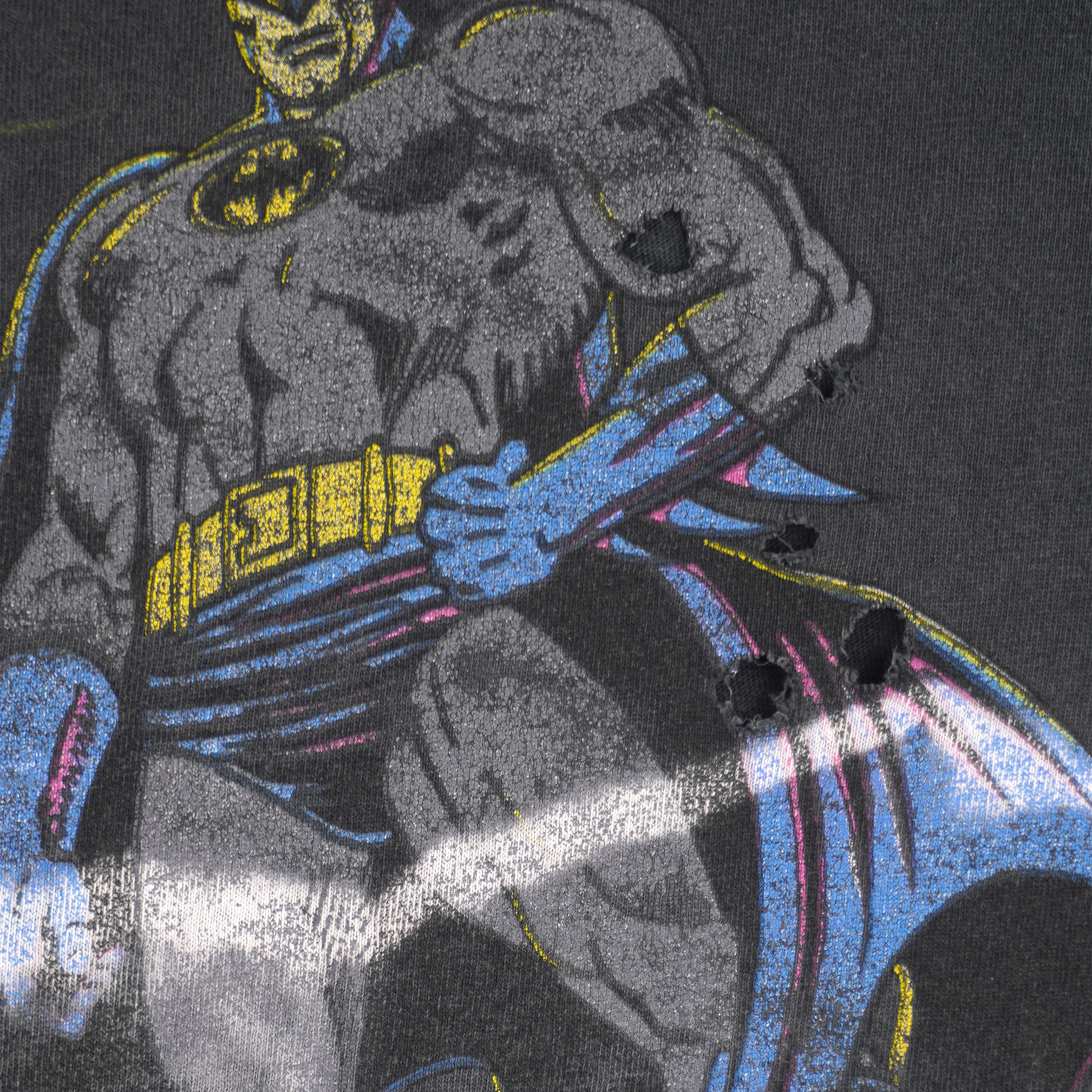 Vintage - Batman Tie Dye T-Shirt 1989 Large Vintage Retro
