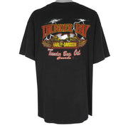 Harley Davidson - Thunder Bay, Canada T-Shirt 1990s X-Large Vintage Retro