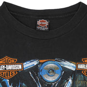 Harley Davidson - Thunder Bay, Canada T-Shirt 1990s X-Large Vintage Retro
