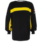 Ski-Doo - Black & Yellow Crew Neck Sweatshirt 2000s X-Large Vintage Retro
