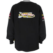 Ski-Doo - Black & Yellow Crew Neck Sweatshirt 2000s X-Large Vintage Retro