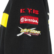 Ski-Doo - Black & Yellow Crew Neck Sweatshirt 2000s X-Large Vintage Retro