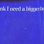 Vintage (Tultex) - Blue Taco Bell T-Shirt 1998 Large Vintage Retro