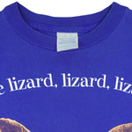Vintage (Tultex) - Blue Taco Bell T-Shirt 1998 Large Vintage Retro