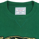 Vintage (Santee) - Green Arctic Cat Crew Neck Sweatshirt 2000s X-Large Vintage Retro