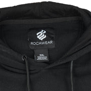 Rocawear - Black Spell-Out Hooded Sweatshirt 5X-Large Vintage Retro