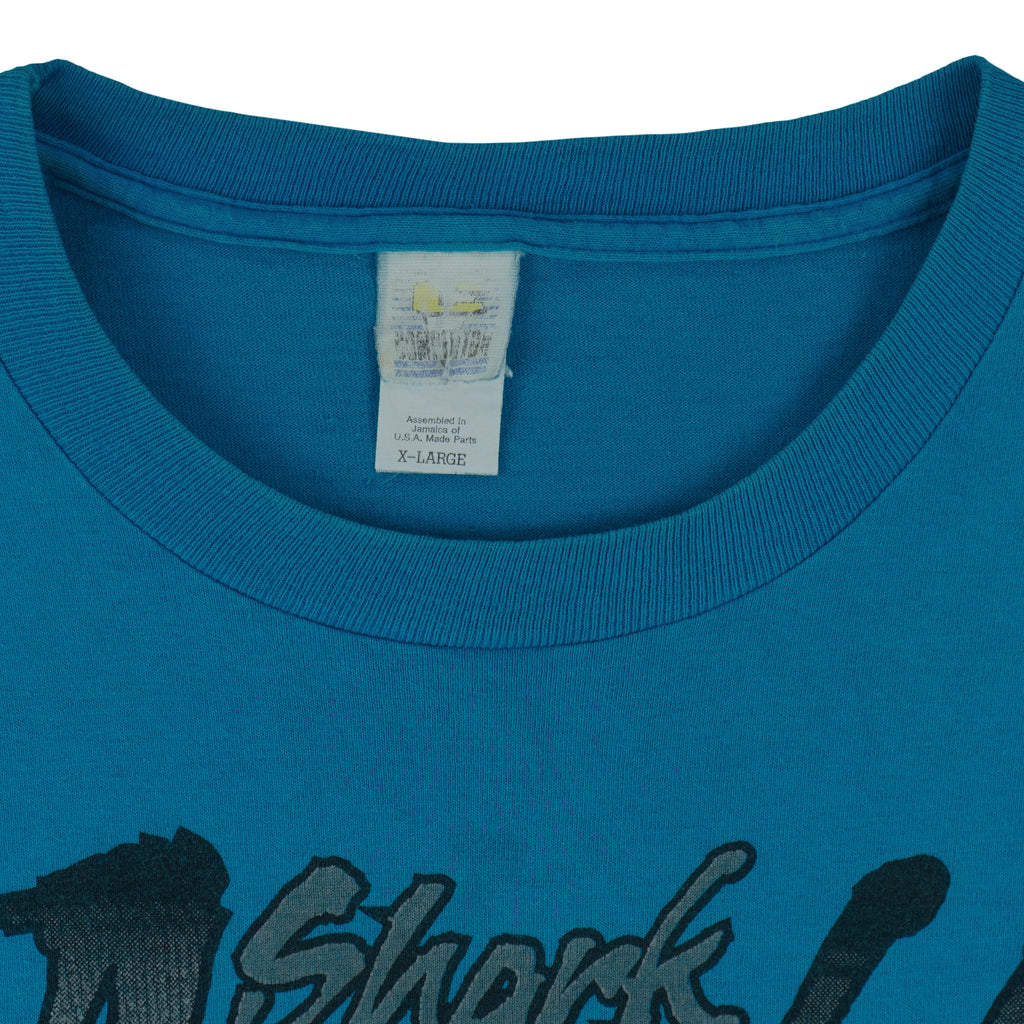 NHL (Competitor) - San Jose Sharks Playoff Season T-Shirt 1994 X-Large Vintage Retro Hockey