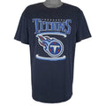 NFL (Concept) - Tennessee Titans Big Logo T-Shirt 1990s X-Large Vintage Retro Football