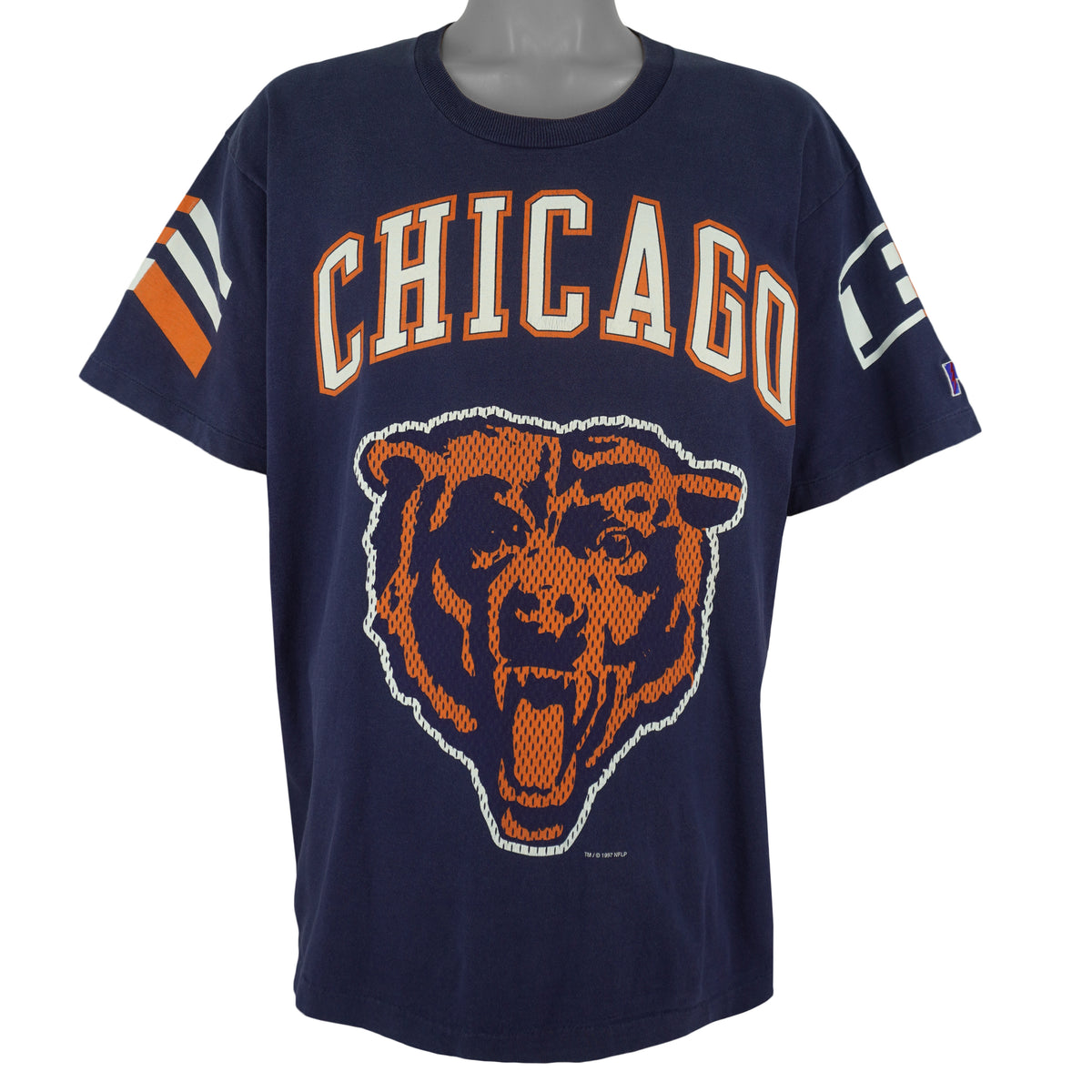 NFL (Pro Player) - Chicago Bears Single Stitch T-Shirt 1997 X-Large Vintage Retro Football