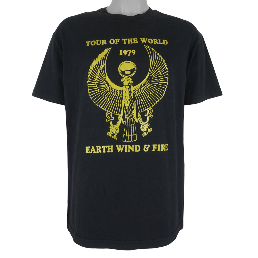 Vintage (AAA) - 1979 Earth Wind and Fire Concert T-Shirt 2000s Large Vintage Retro
