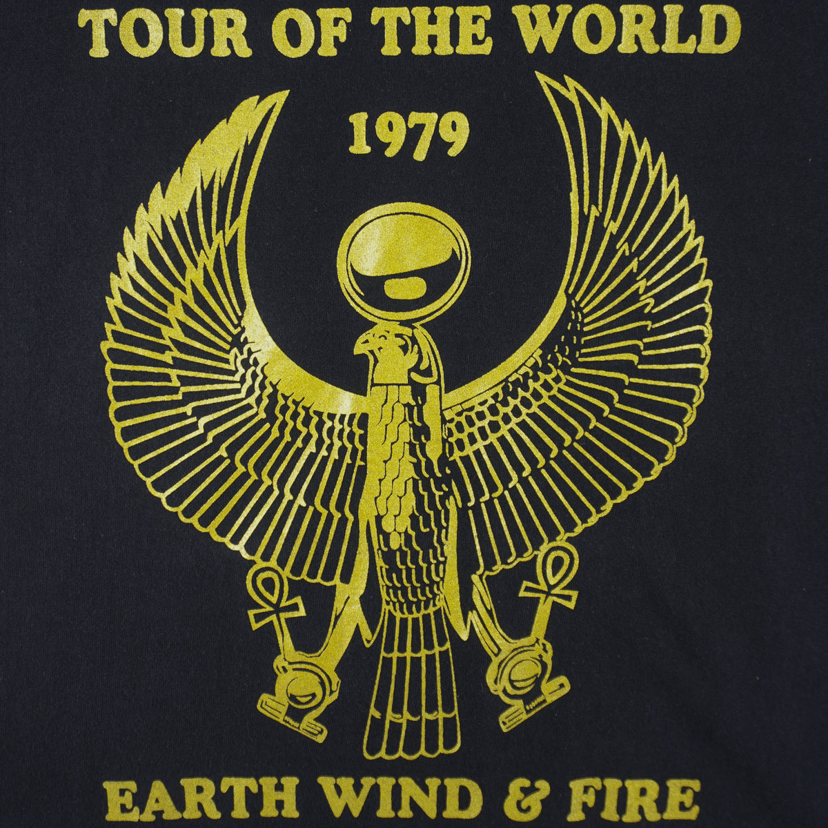 Vintage (AAA) - 1979 Earth Wind and Fire Concert T-Shirt 2000s Large Vintage Retro