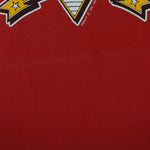 NHL (Trench) - Calgary Flames Single Stitch T-Shirt 1991 Medium Tall Vintage Retro Hockey