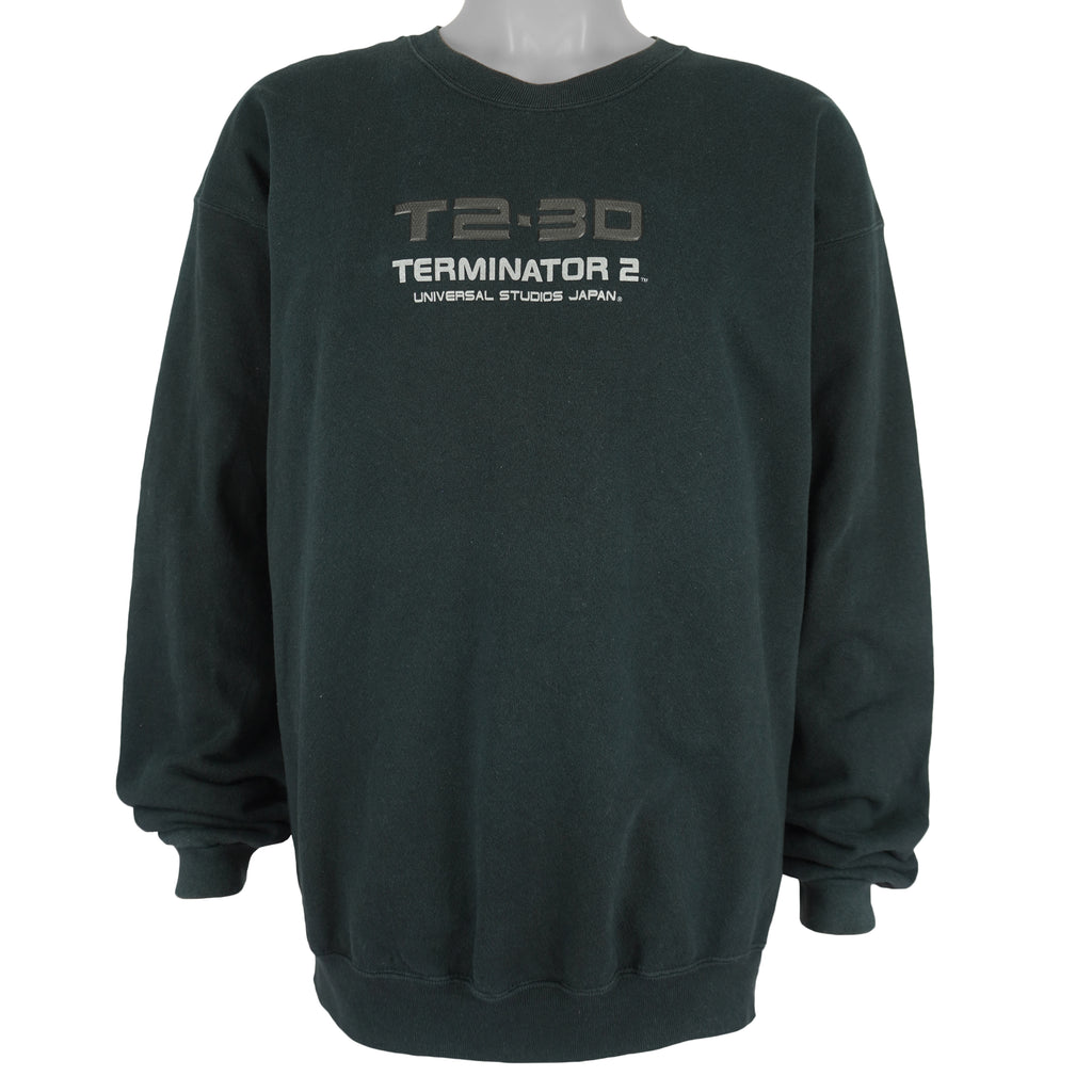 Vintage - Terminator 2 T2-3D Universal Studios Japan Sweatshirt 1990s X-Large Vintage Retro