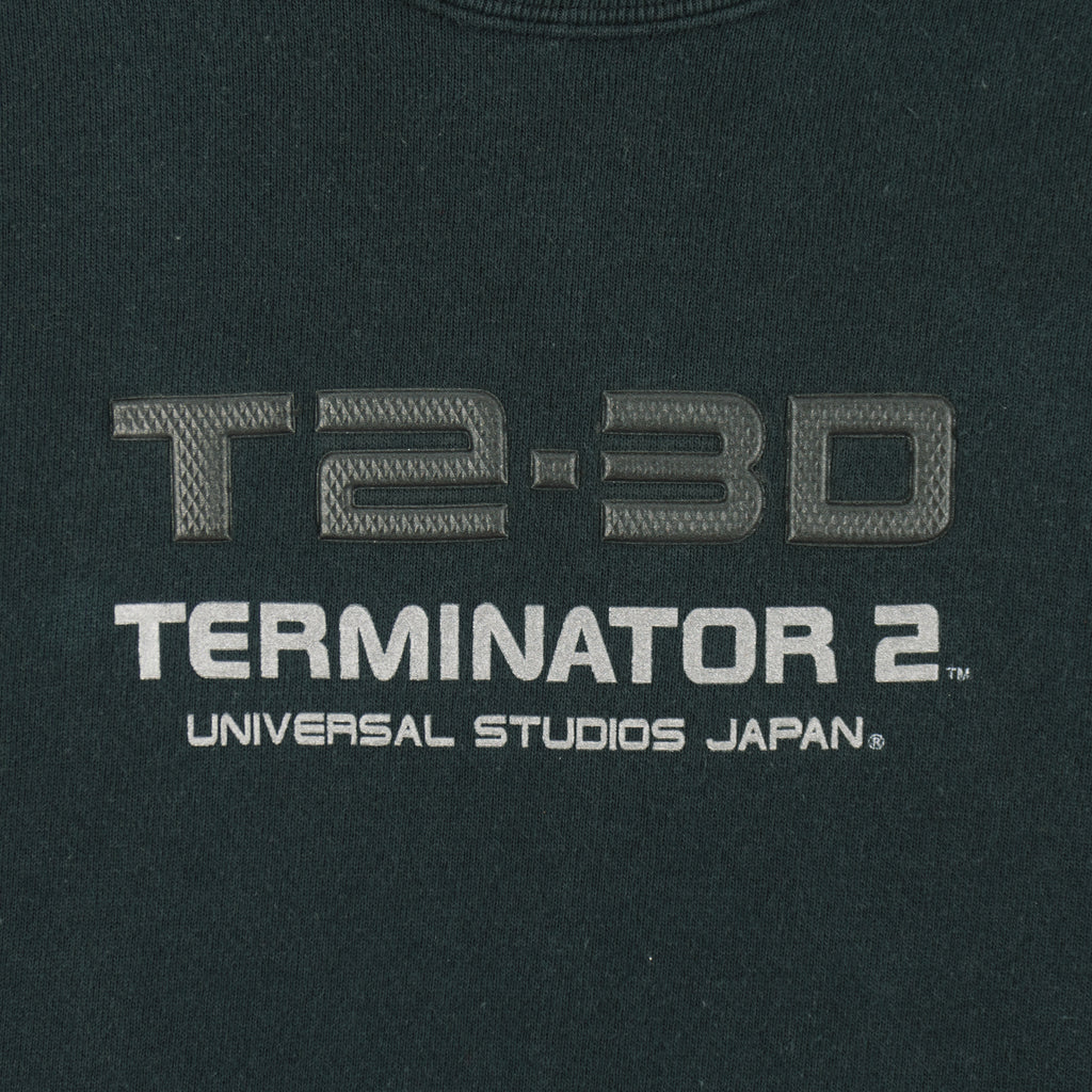 Vintage - Terminator 2 T2-3D Universal Studios Japan Sweatshirt 1990s X-Large Vintage Retro
