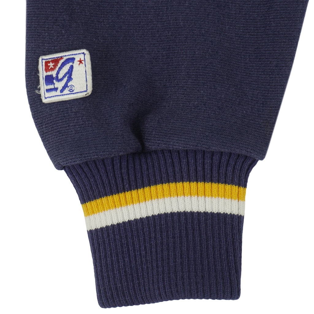 NCAA (The Game) - Michigan Wolverines Turtleneck Sweatshirt 1990s Large Vintage Retro