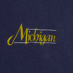 NCAA (The Game) - Michigan Wolverines Turtleneck Sweatshirt 1990s Large Vintage Retro