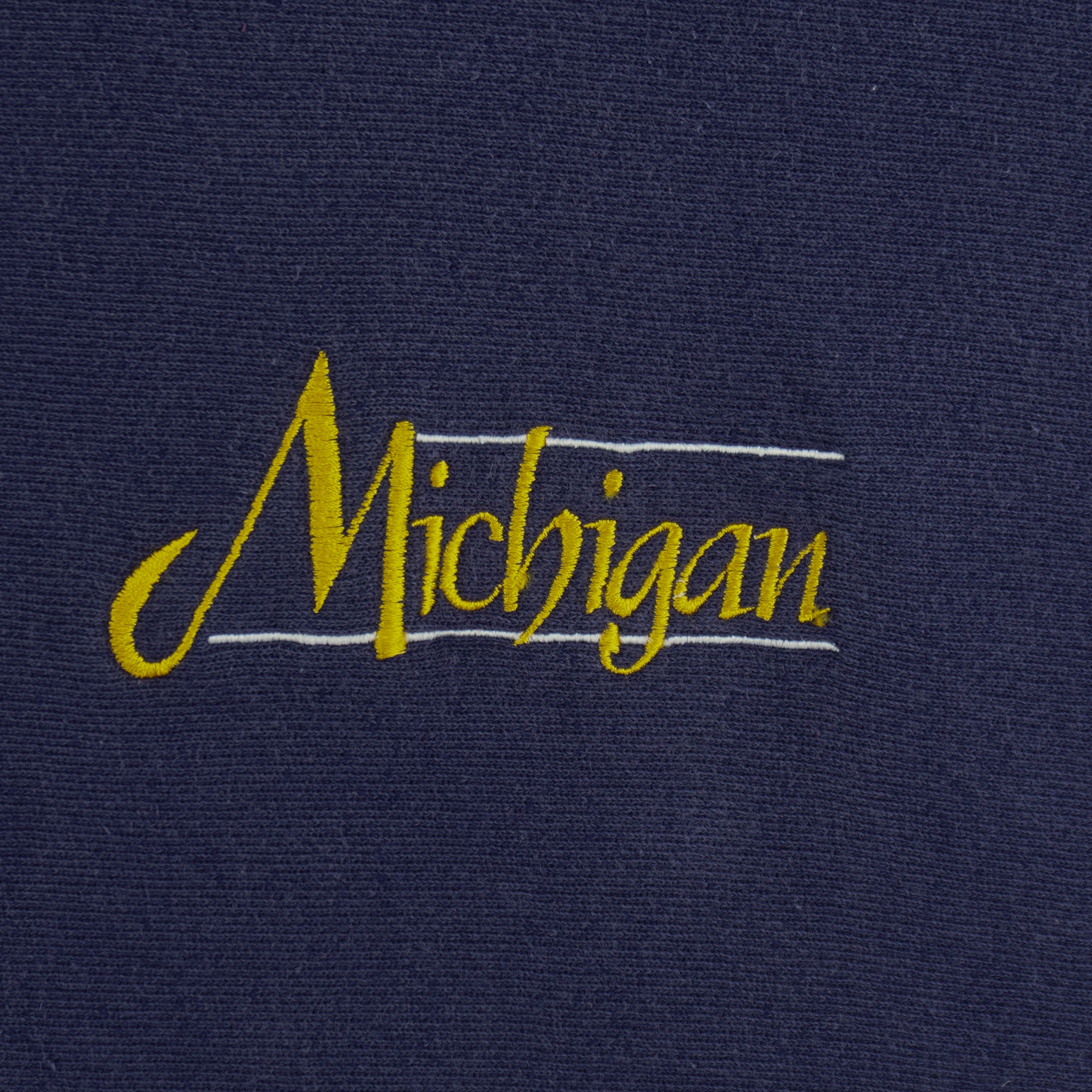 NCAA (The Game) - Michigan Wolverines Turtleneck Sweatshirt 1990s Large Vintage Retro