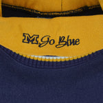 NCAA (The Game) - Michigan Wolverines Turtleneck Sweatshirt 1990s Large Vintage Retro