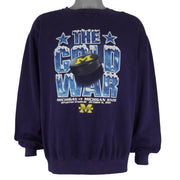 NCAA (ProEdge) - Michigan VS Washington State Matchups Sweatshirt 2001 Large Vintage Retro Football