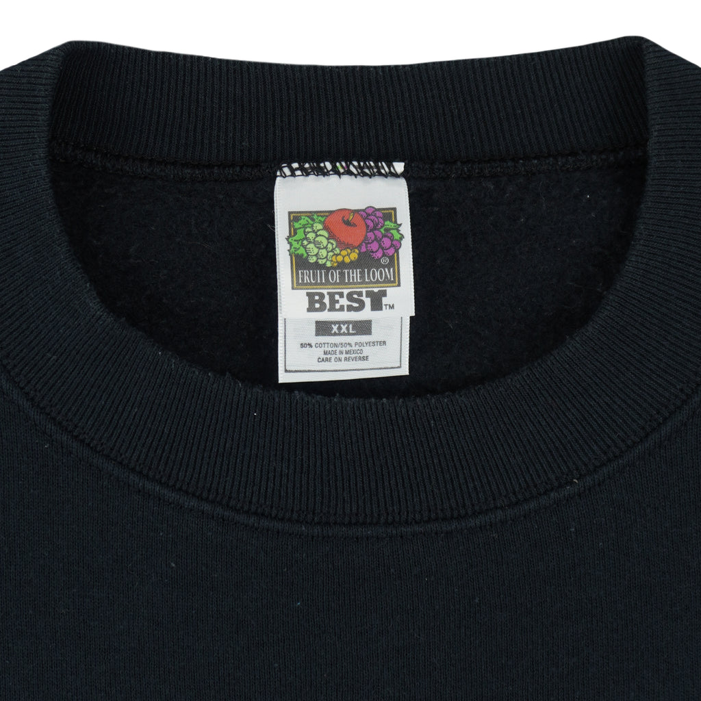 Vintage (Fruit Of The Loom) - Plays Well With Others Crew Neck Sweatshirt 1990s XX-Large Vintage Retro
