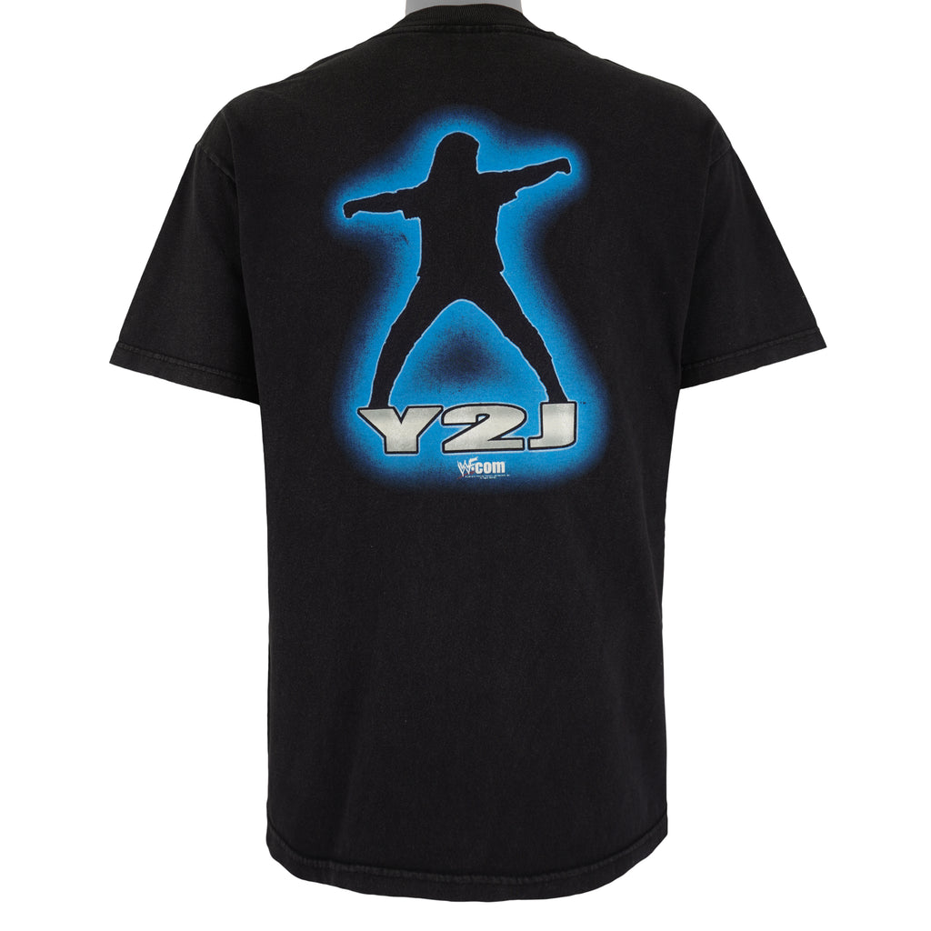 Vintage (AAA) - Y2J Chris Jericho Wresting WWF T-Shirt 2000s Large Vintage Retro
