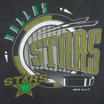 NHL (Competitor) - Dallas Stars Single Stitch T-Shirt 1993 Large Vintage Retro Hockey