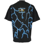 Vintage (American Thunder) - Black Panther Lightning T-Shirt 1990s X-Large Vintage Retro