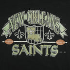 NFL (Logo 7) - New Orleans Saints Football Jersey 1990s X-Large Vintage Retro Football
