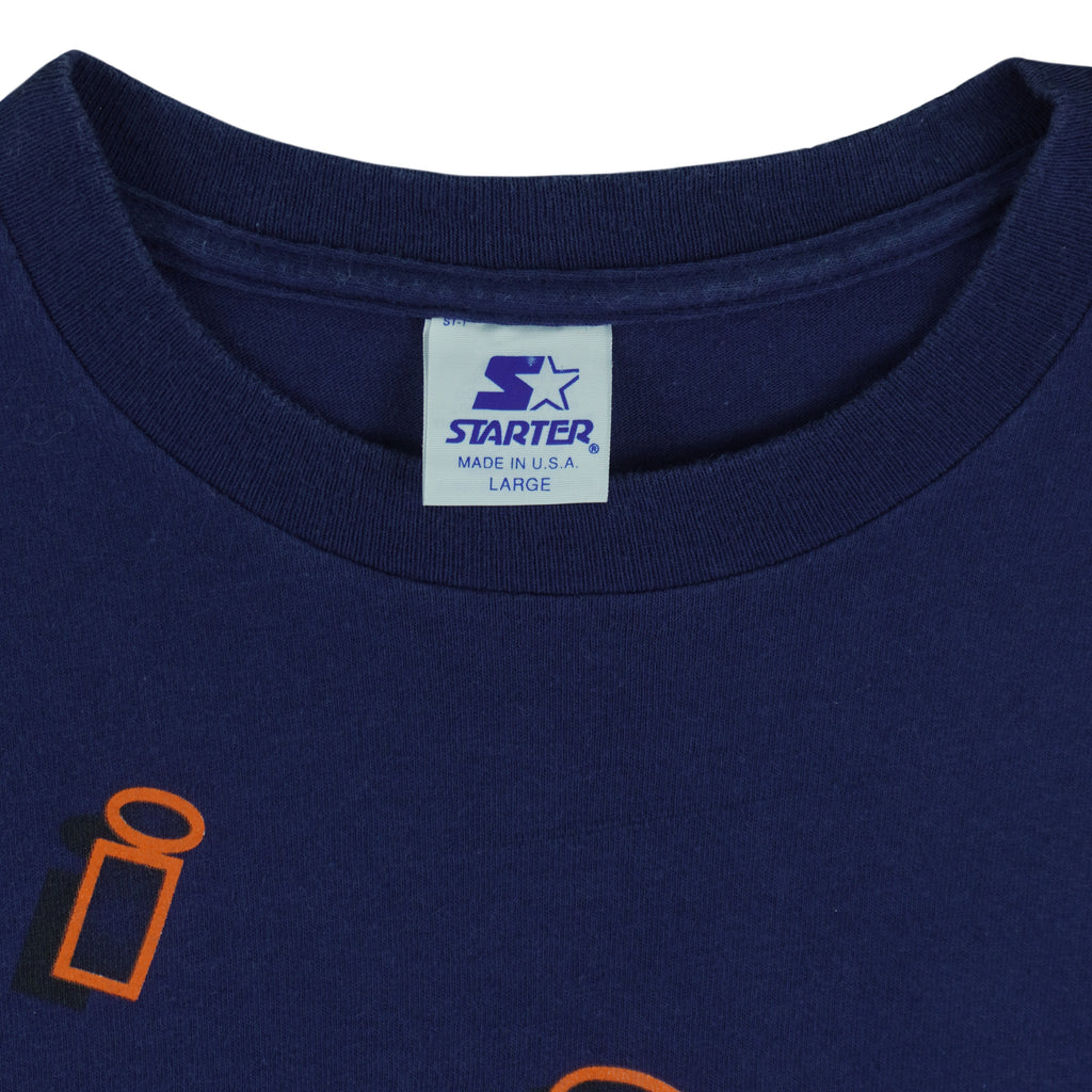 Starter - NFL Chicago Bears Single Stitch T-Shirt 1993 Large Vintage Retro Football