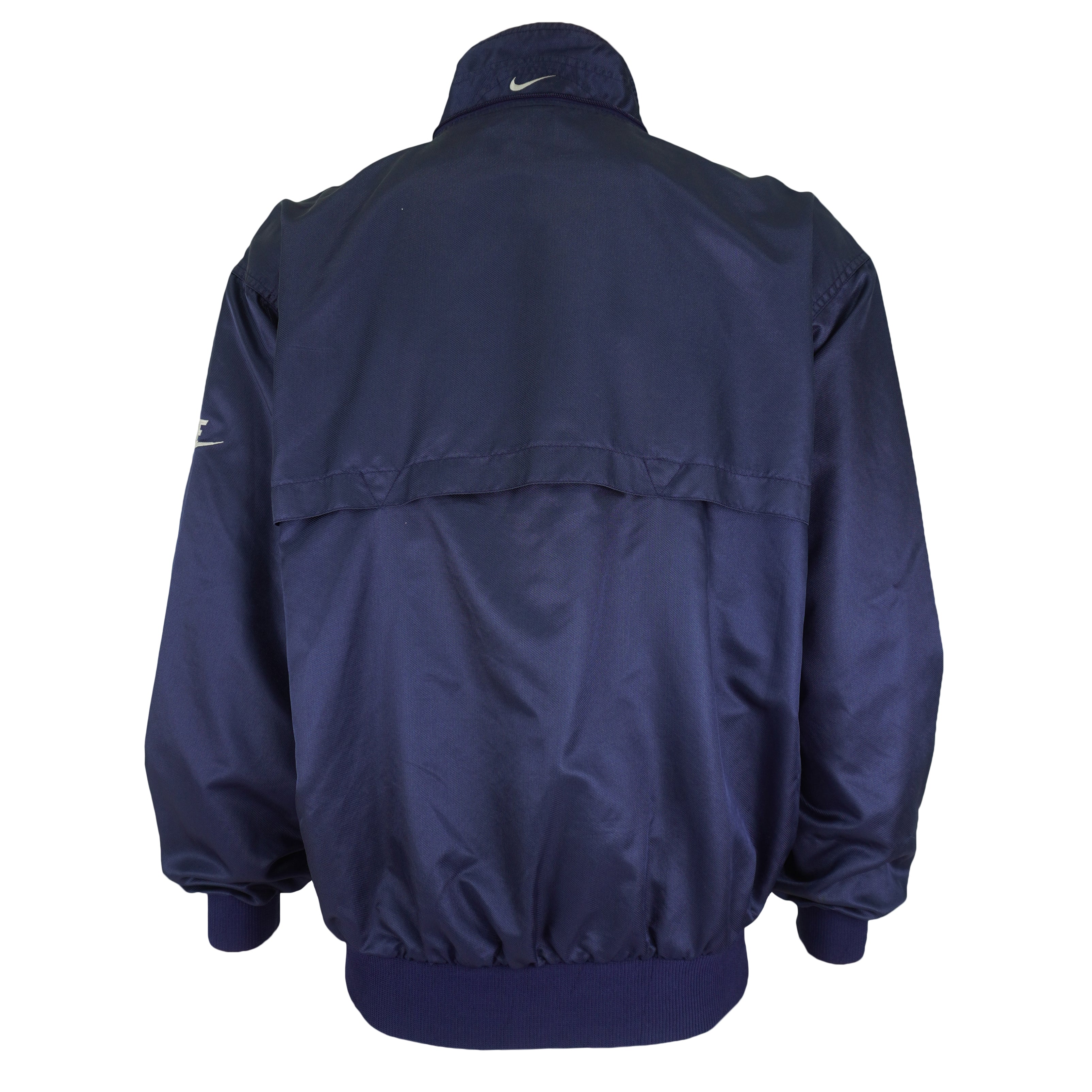 Nike - Blue Bomber Jacket 1990s X-Large Vintage Retro