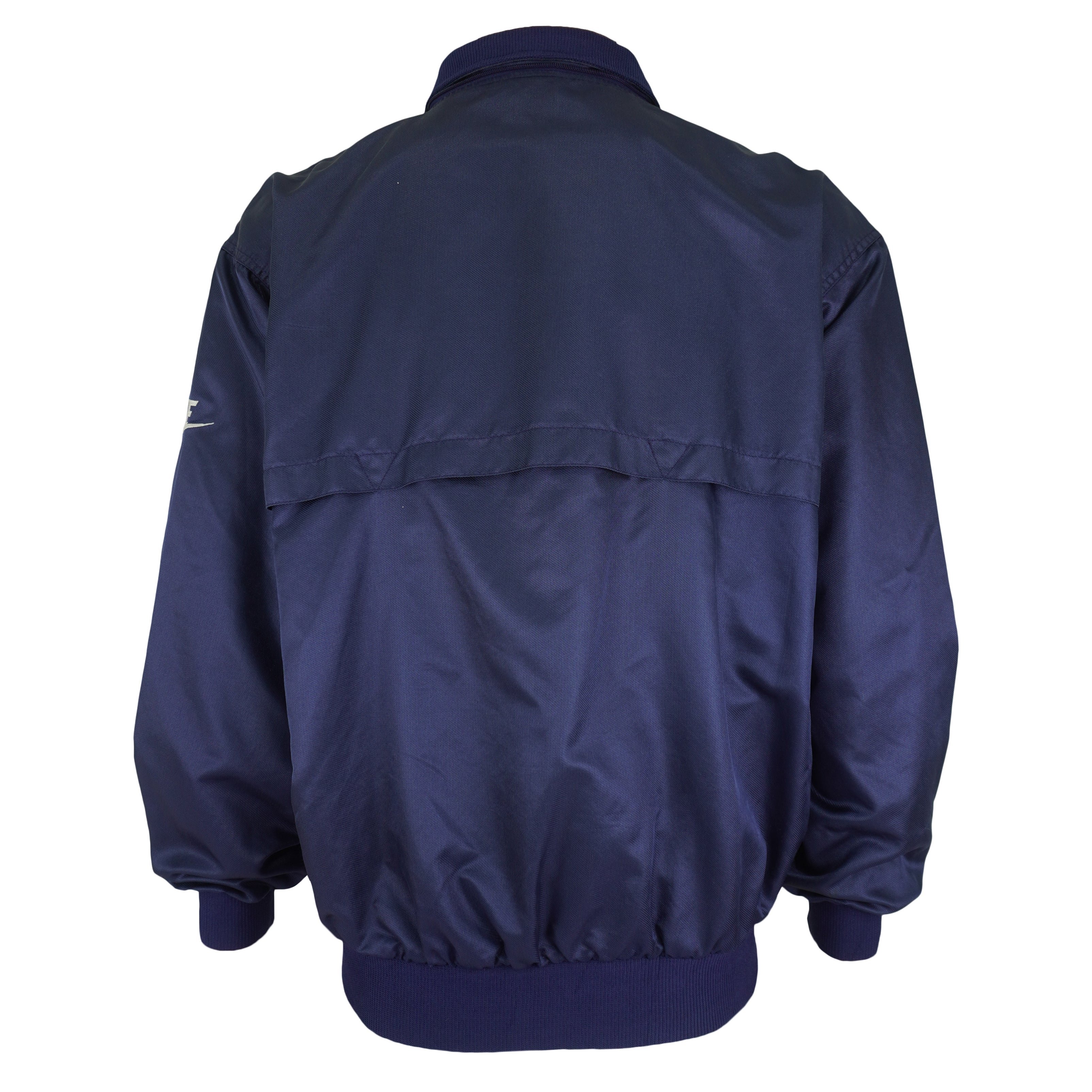Nike - Blue Bomber Jacket 1990s X-Large Vintage Retro