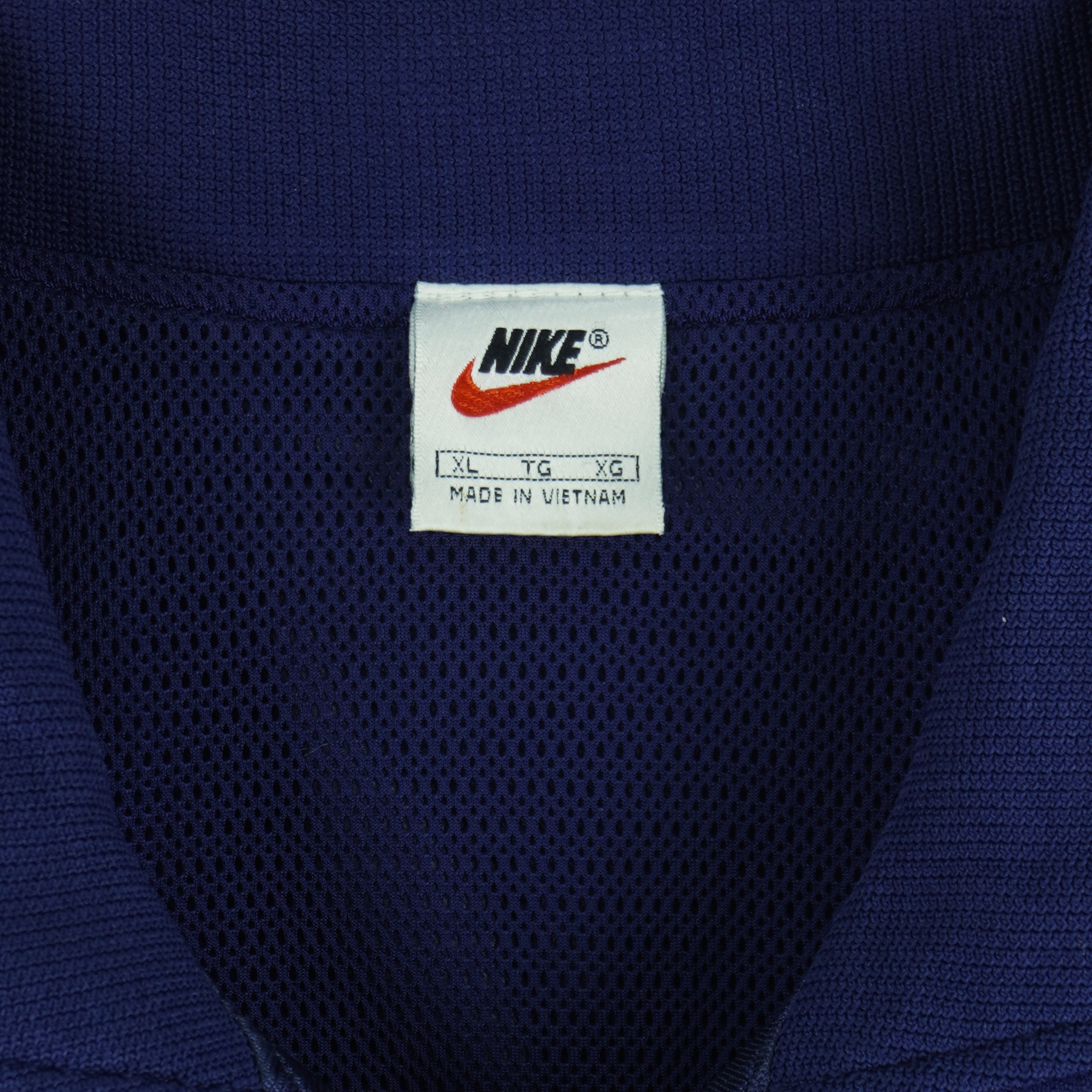 Nike - Blue Bomber Jacket 1990s X-Large Vintage Retro