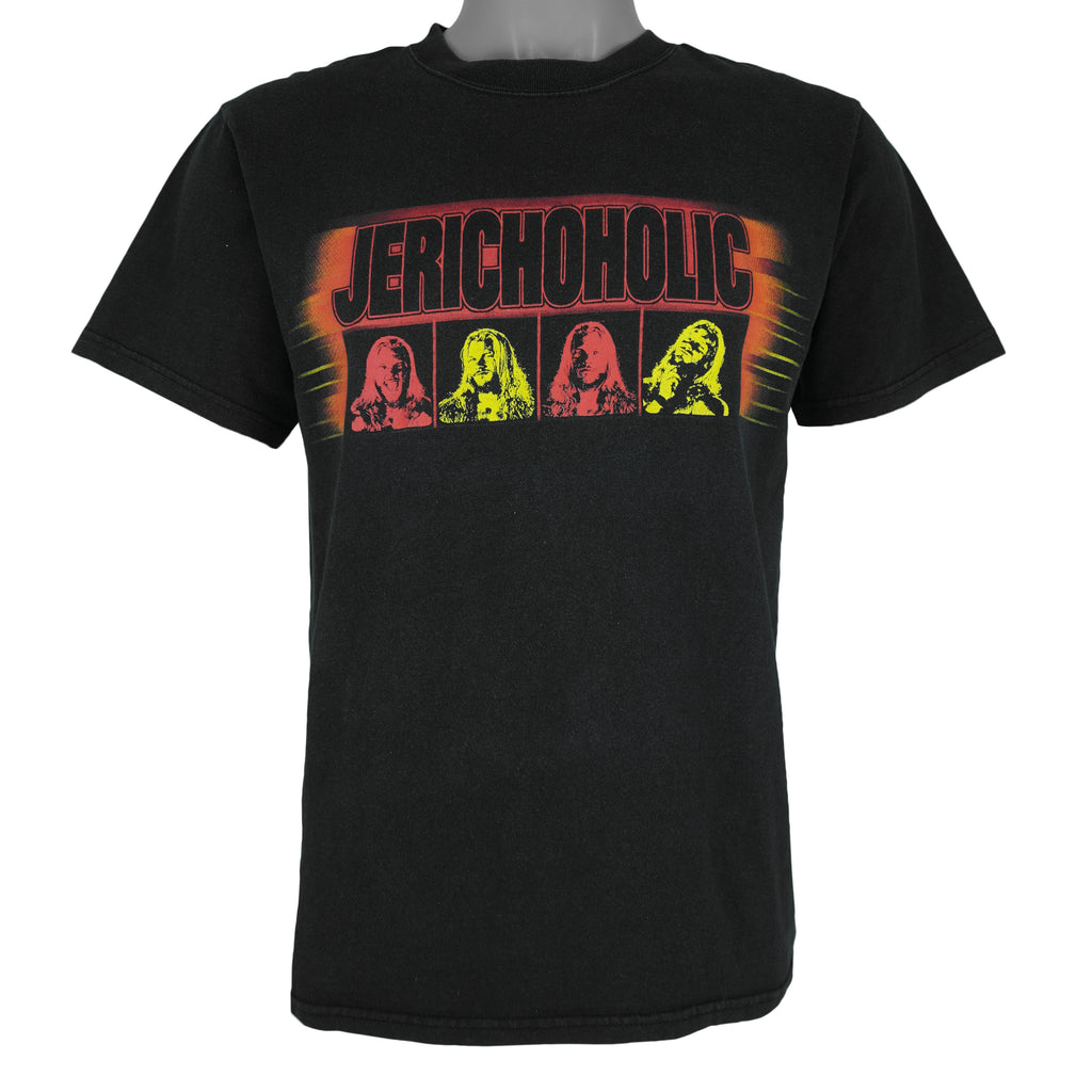 Vintage (Anvil) - Jerichoholic Chris Jericho WWF T-Shirt 2000s Medium Vintage Retro
