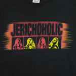 Vintage (Anvil) - Jerichoholic Chris Jericho WWF T-Shirt 2000s Medium Vintage Retro