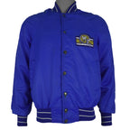 CFL (Debroni's Winnipeg) - Winnipeg Blue Bombers Jacket T-Shirt 1990s Medium Vintage Retro Football