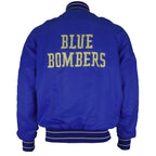 CFL (Debroni's Winnipeg) - Winnipeg Blue Bombers Jacket T-Shirt 1990s Medium Vintage Retro Football