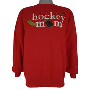 Vintage (Sidelines) - Hockey Mom Crew Neck Sweatshirt 1995 Large Vintage Retro