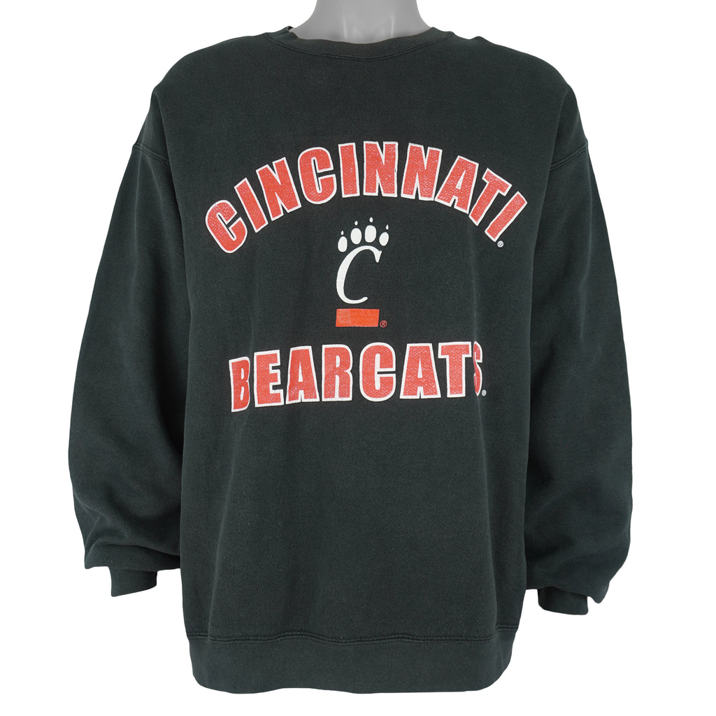 NCAA - Cincinnati Bearcats Crew Neck Sweatshirt 1990s Large