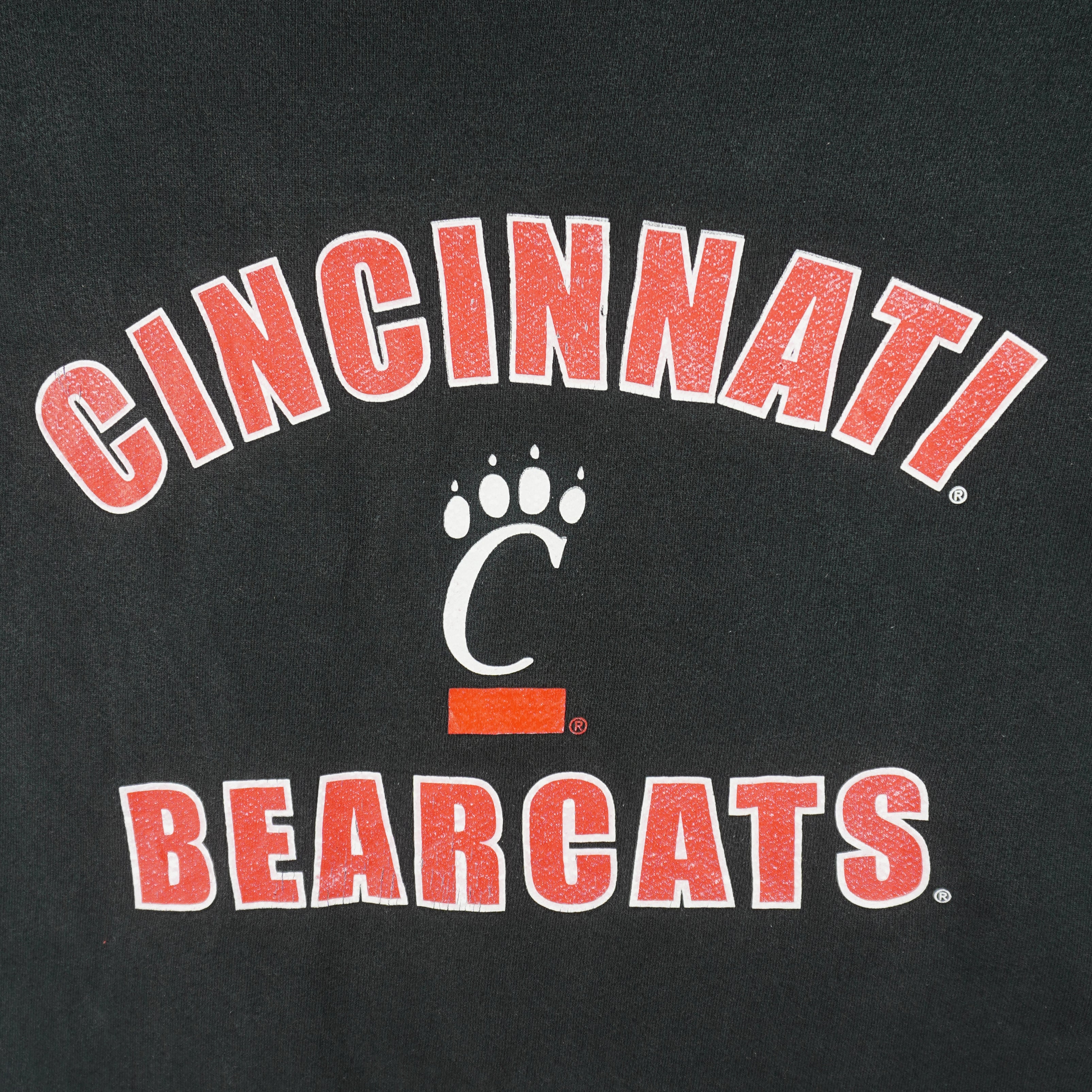 NCAA - Cincinnati Bearcats Crew Neck Sweatshirt 1990s Large