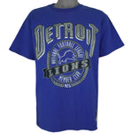 NFL (Nutmeg) - Detroit Lions Member Club Single Stitch T-Shirt 1990s Large