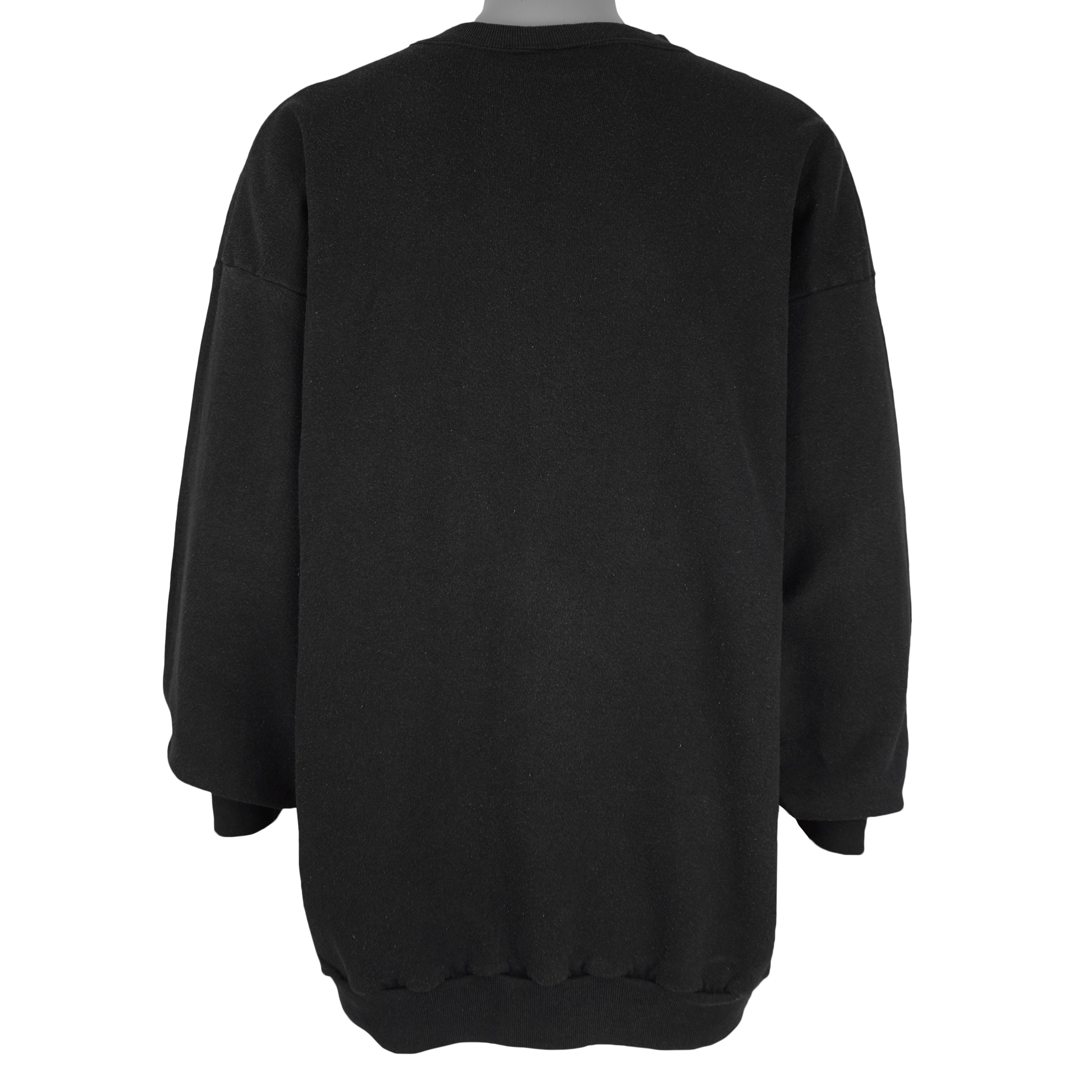 Vintage (Cotton Grove) - Halloween Cats Crew Neck Sweatshirt 1990s XX-Large Vintage Retro